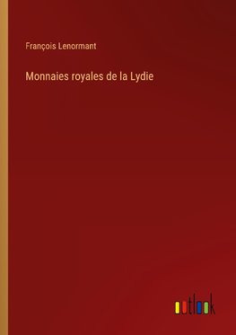 Monnaies royales de la Lydie