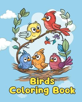 Birds Coloring Book