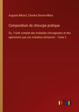 Compendium de chirurgie pratique