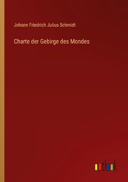 Charte der Gebirge des Mondes