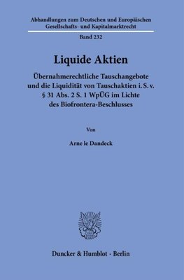 Liquide Aktien.