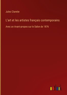 L'art et les artistes français contemporains