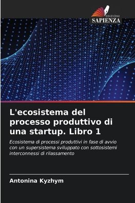 L'ecosistema del processo produttivo di una startup. Libro 1