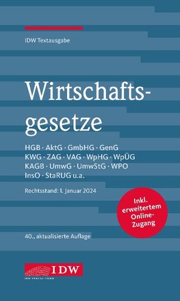 Wirtschaftsgesetze 2024