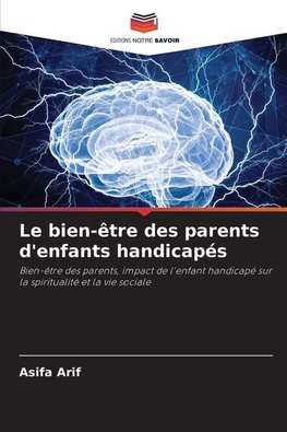 Le bien-être des parents d'enfants handicapés