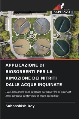 APPLICAZIONE DI BIOSORBENTI PER LA RIMOZIONE DEI NITRITI DALLE ACQUE INQUINATE