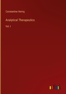 Analytical Therapeutics