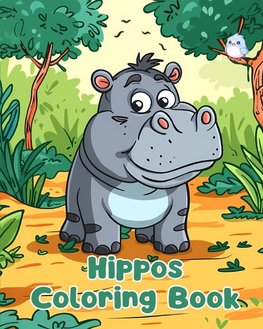 Hippos Coloring Book