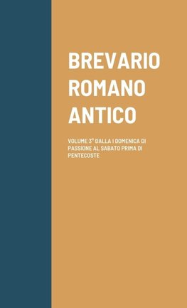 BREVARIO ROMANO ANTICO