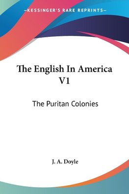 The English In America V1