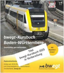 bwegt-Kursbuch Baden-Württemberg 2025