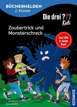 Die drei ??? Kids, Bücherhelden 2. Klasse, Doppelband 1, Zaubertrick und Monsterschreck