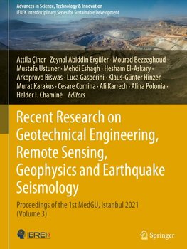 Recent Research on Geotechnical Engineering, Remote Sensing, Geophysics and Earthquake Seismology