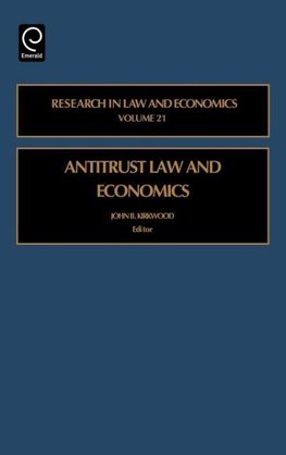 Antitrust Law and Economics