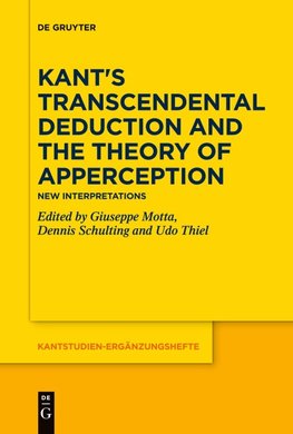 Kant's Transcendental Deduction and the Theory of Apperception