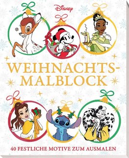 Disney: Weihnachtsmalblock