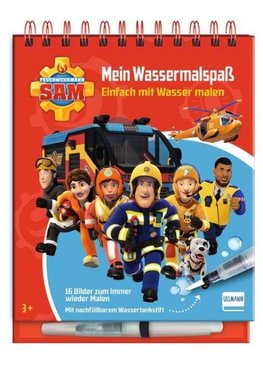 Mein Wassermalspaß - Feuerwehrmann Sam