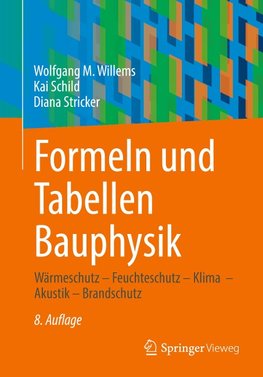 Formeln und Tabellen Bauphysik