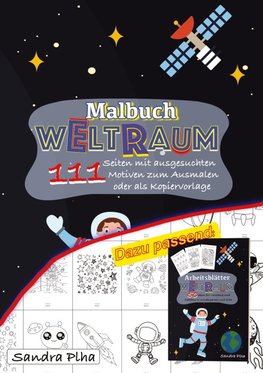 KitaFix Malbuch Weltraum