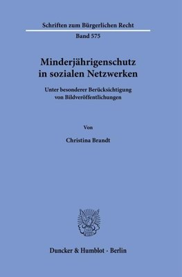 Minderjährigenschutz in sozialen Netzwerken.