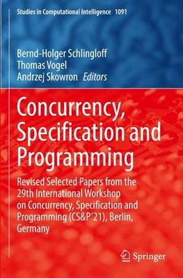 Concurrency, Specification and Programming