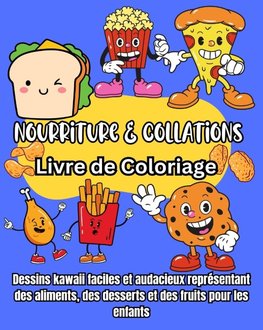 Nourriture et Collations Livre de Coloriage