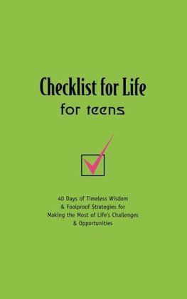 Checklist for Life for Teens