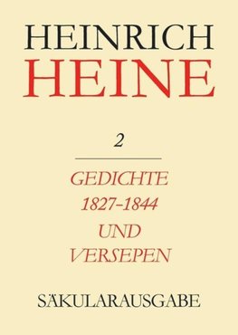 Gedichte 1827-1844 und Versepen