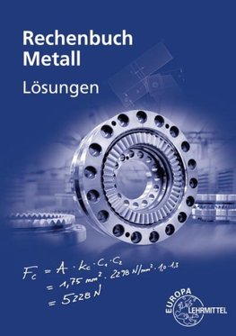 Löser zum Rechenbuch Metall