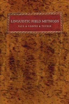 Linguistic Field Methods