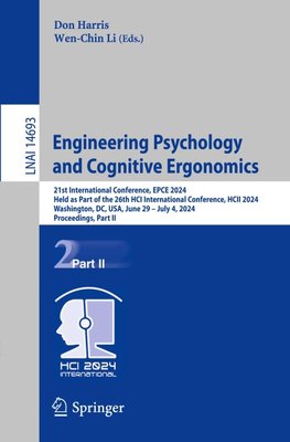 Engineering Psychology and Cognitive Ergonomics