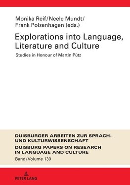 Explorations into Language, Literature and Culture