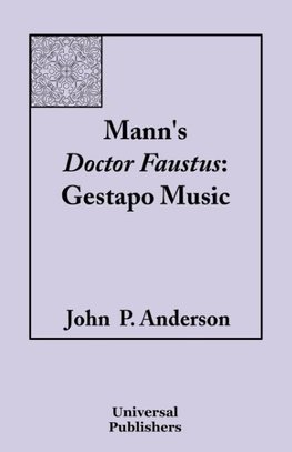 Mann's Doctor Faustus