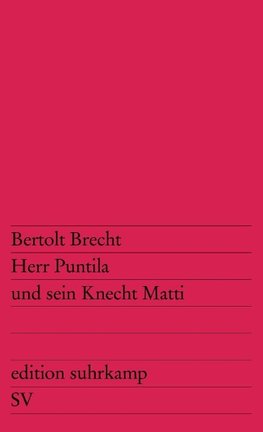 Herr Puntila und sein Knecht Matti