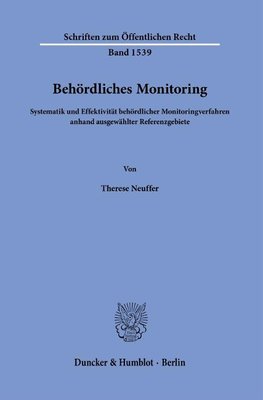 Behördliches Monitoring