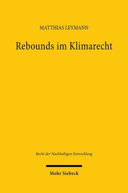 Rebounds im Klimarecht