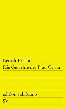 Die Gewehre der Frau Carrar