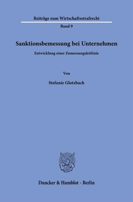 Sanktionsbemessung bei Unternehmen