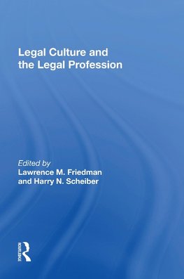 Legal Culture And The Legal Profession