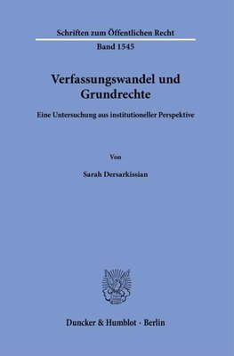 Verfassungswandel und Grundrechte