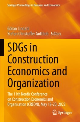 SDGs in Construction Economics and Organization