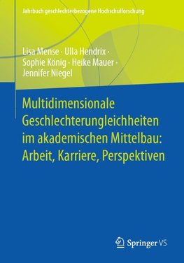 Multidimensionale Geschlechterungleichheiten im akademischen Mittelbau: Arbeit, Karriere, Perspektiven