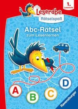 Ravensburger Leserabe Rätselspaß: Abc-Rätsel zum Lesenlernen - 1. Lesestufe für Leseanfänger