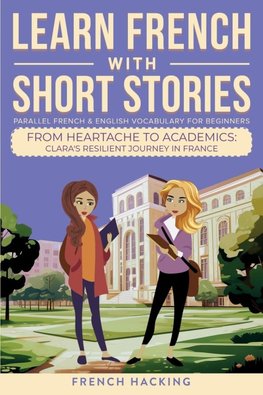 Learn French With Short Stories - Parallel French & English Vocabulary for Beginners. From Heartache to Academics