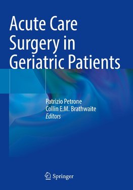 Acute Care Surgery in Geriatric Patients