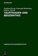 Tauffragen und Bekenntnis