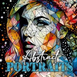 Abstract Portraits Coloring Book for Adults