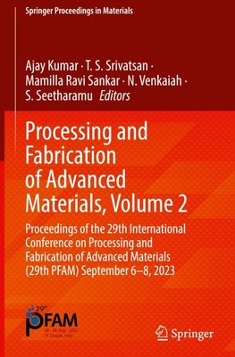 Processing and Fabrication of Advanced Materials, Volume 2