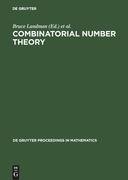 Combinatorial Number Theory