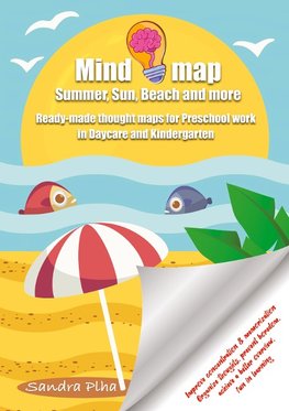 KitaFix-Mindmap Summer, Sun, Beach and more (Ready-made thought maps for Preschool work in Daycare and Kindergarten)